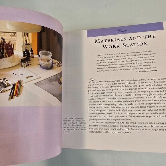 The Art of Handpainting Photographs by Cheryl Machat Dorskind 1998 Amphoto Craft - Picture 8 of 11